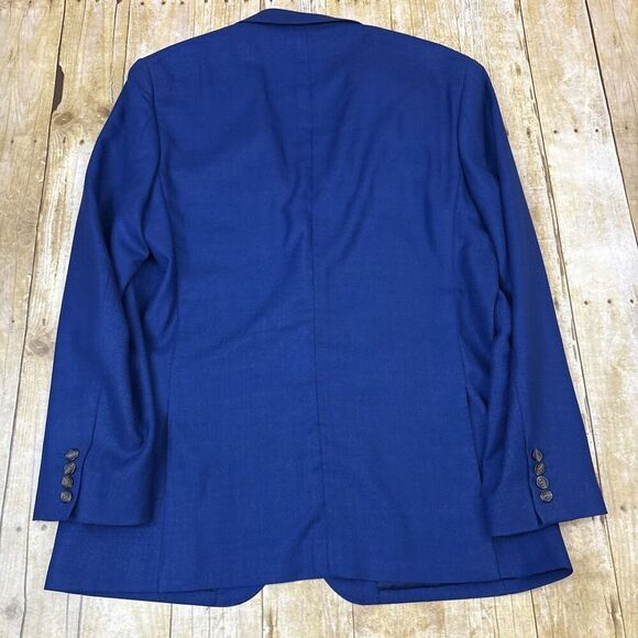Baroni Blazer Max Davoli Drago Wool Made In Italy Size 44S - Picture 6 of 11